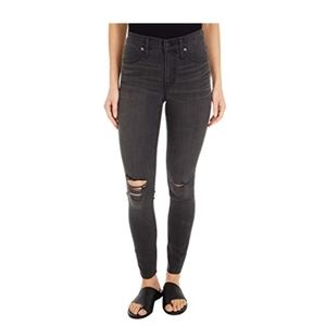 Distressed Madewell Jeans -black